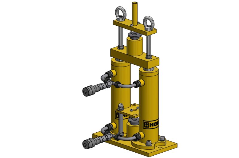 Produktbild von Fertigbeton-Hebekupplung 1–1,3 T – Hebering Aus Hochfestem Stahl Mit Schnellkupplung – Für Betonplatten, Säulen & Treppen